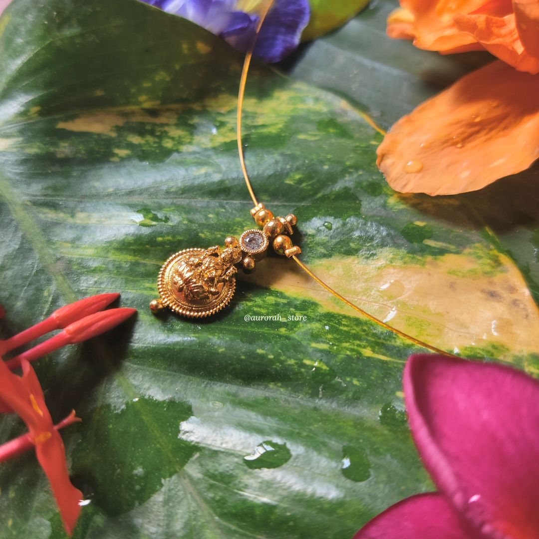 Antara - Lakshmi Coin Invisible Jewelry AS016