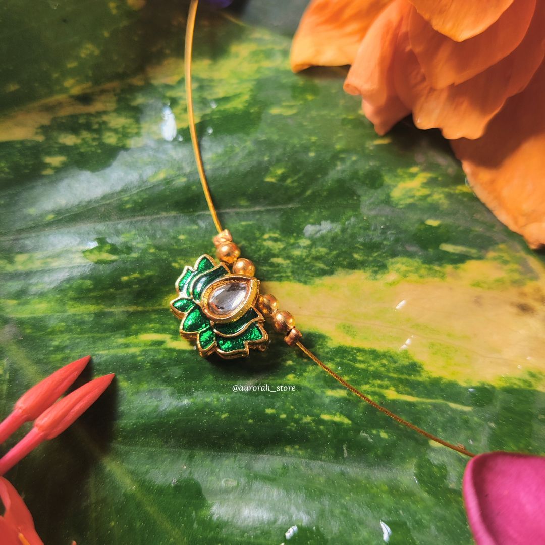 Antara - Lotus Green Invisible Jewelry AS018