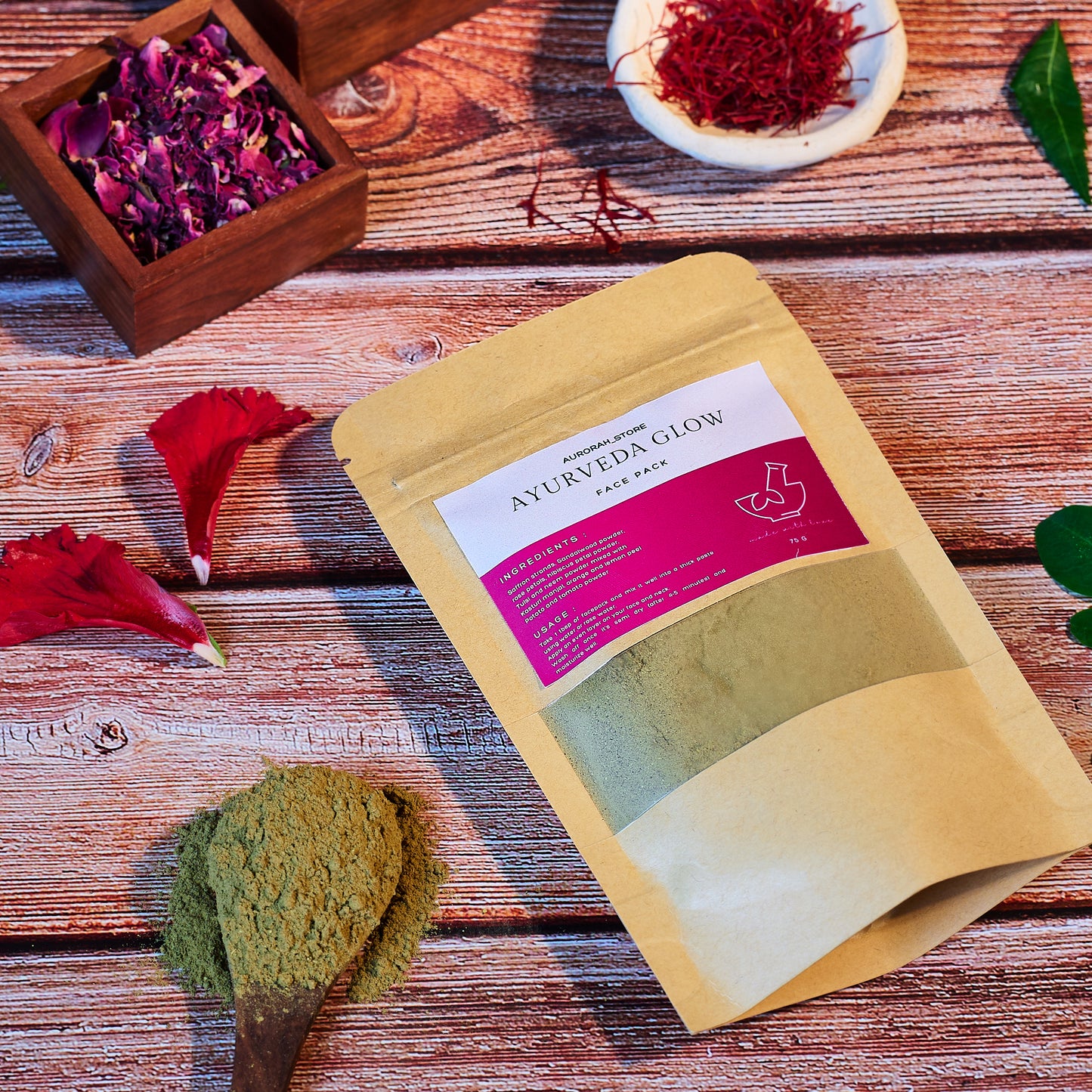 Ayurveda glow face pack
