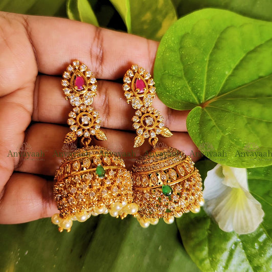 Multicolor Preimum Jhumka - AS011