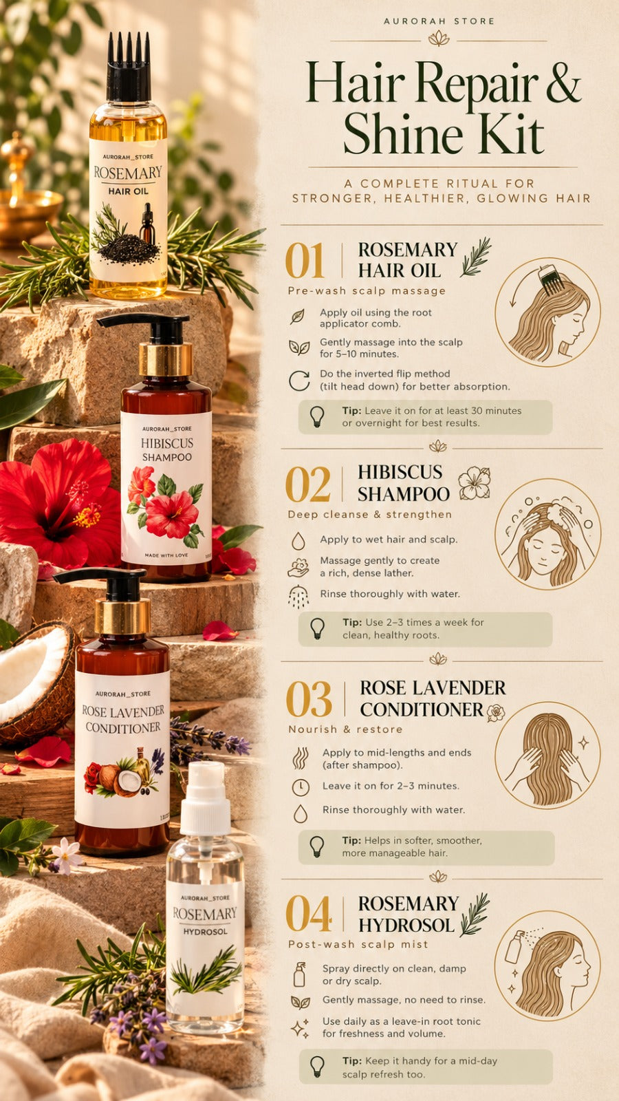 Hair Repair & Shine Kit