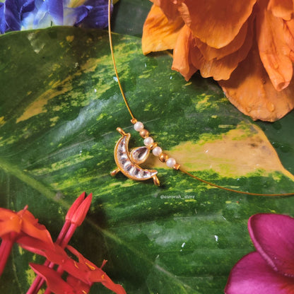 Antara - Moon white Invisible Jewelry AS017