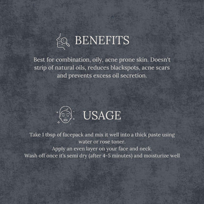 Charcoal Detox facepack