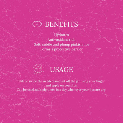 Pinky peach lipbalm