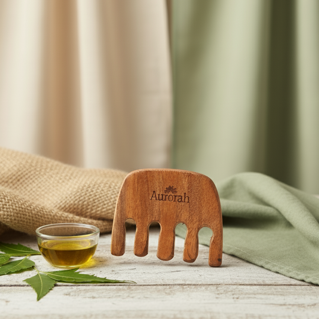 NeemWood Scalp Massager